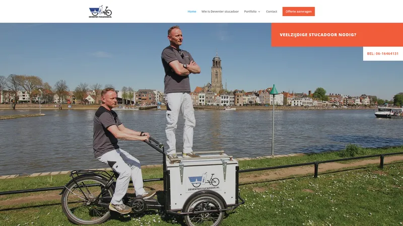 Website van Deventer stucadoor