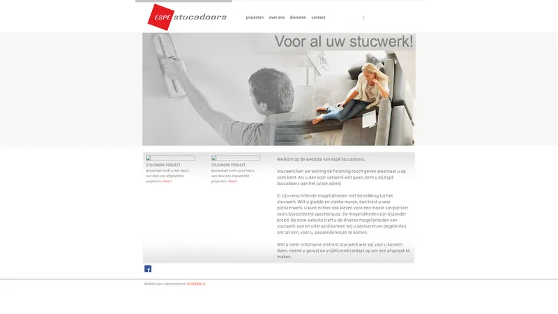 Website van Espé Afbouw