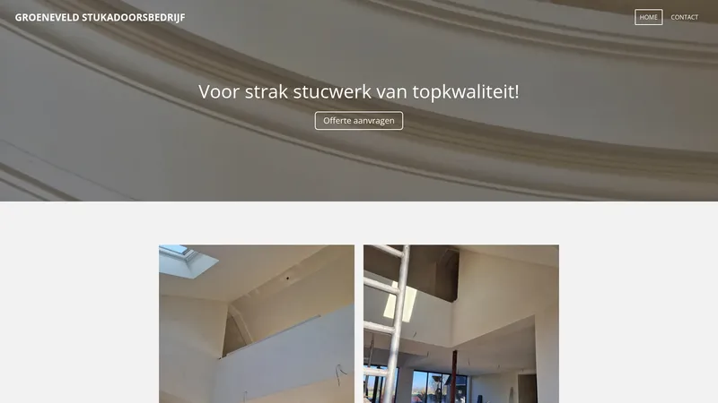 Website van groeneveldstukadoorsbedrijf