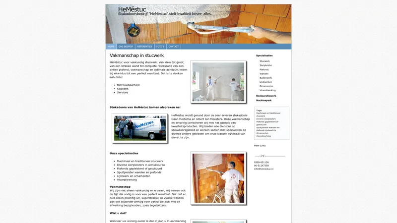 Website van Heméstuc