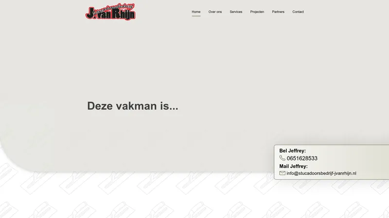 Website van J. van Rhijn