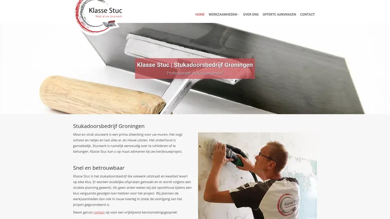 Website van Klasse Stuc