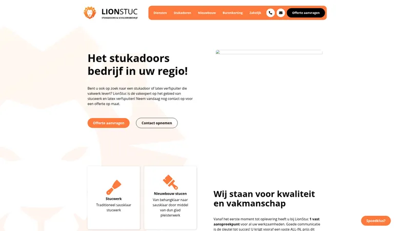 Website van LionStuc
