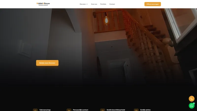 Website van MiddelAfbouw