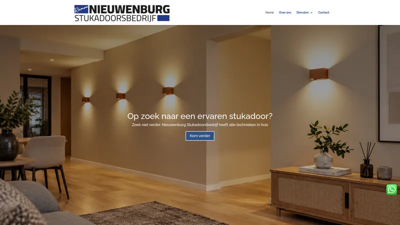 Website van Ramon Nieuwenburg