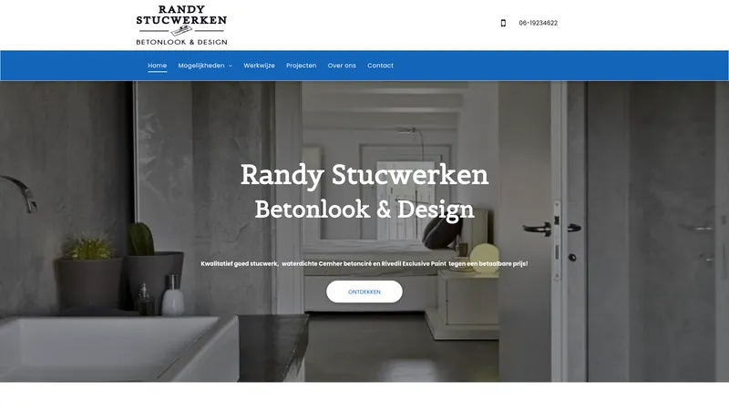 Website van Randy Stucwerken