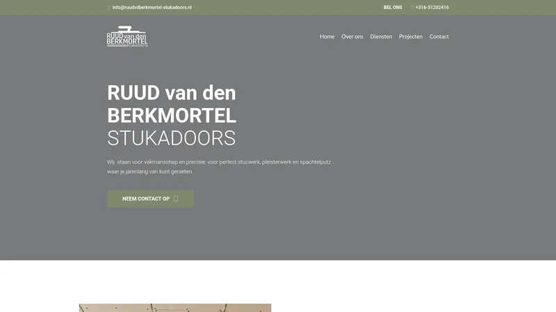 Website van Ruud
