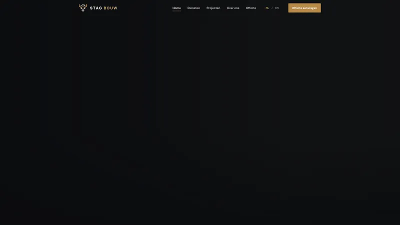 Website van StagBouw
