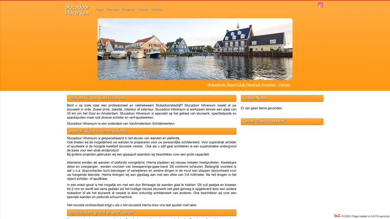 Website van Stucbedrijf Amersfoort