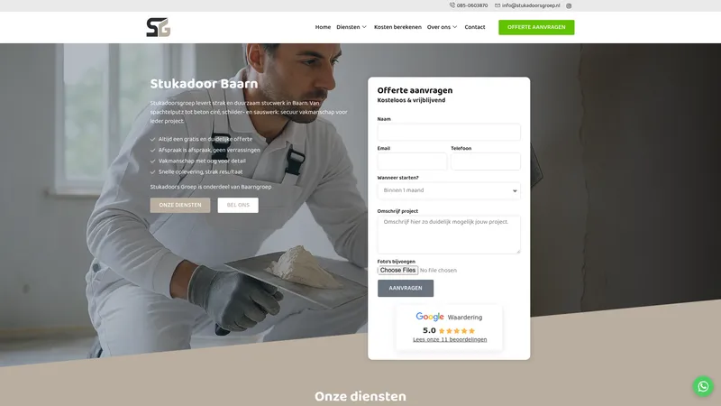 Website van StukadoorGRP