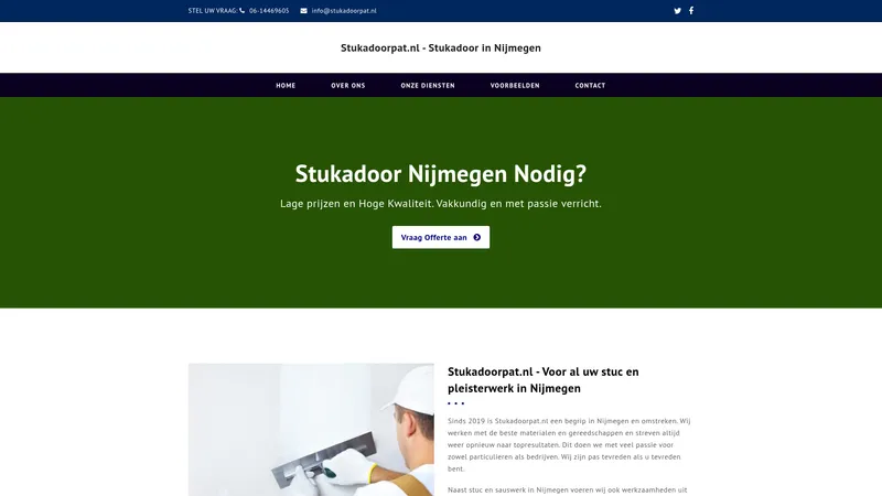 Website van Stukadoorpat