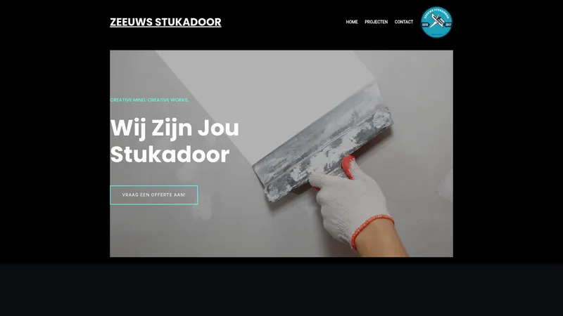 Website van Zeeuwsstukadoor